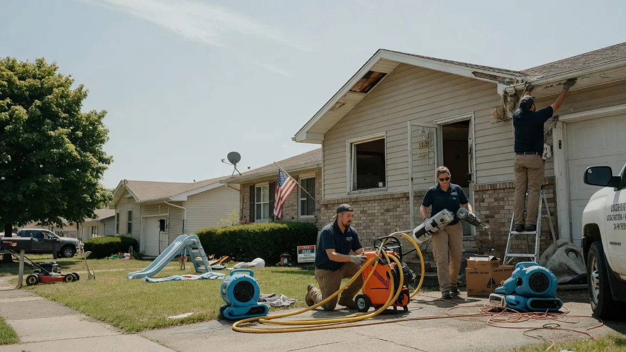Water Damage Restoration in Lansing, KS near me